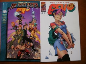 3 Near-Mint Image GEN 13 #9 #11 #14 Comic (1996) Choi Ramos Gordon Campbell Hope