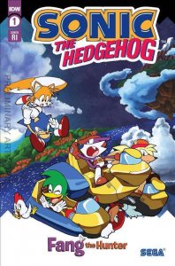 Sonic the Hedgehog: Fang the Hunter #1C VF/NM ; IDW | RI 1:10 Variant