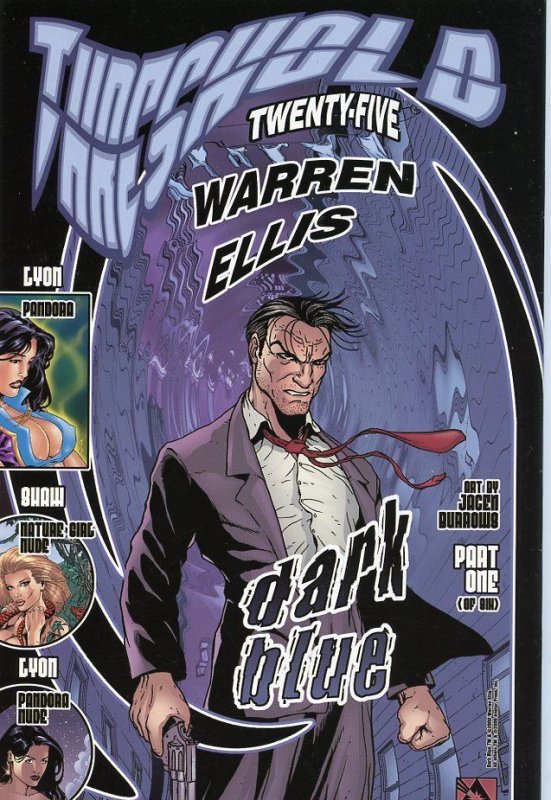 Threshold #21 Ana Variant Nude Cover (1999)Avatar Adult Comic Grade VF- 7.5