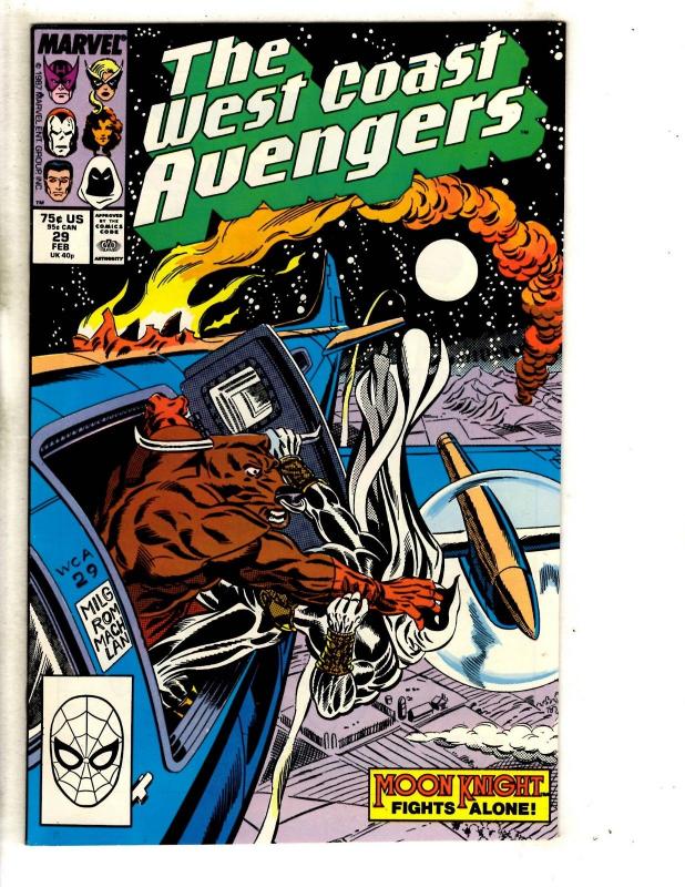 10 West Coast Avengers Marvel Comic Books # 21 22 23 24 25 26 27 28 29 30 CR42