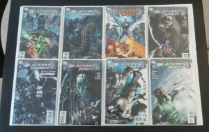 Blackest Night #1-8 Regular & Variant Covers Full Set + #0 & Directors Cut #1 DC