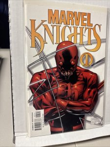 Marvel Knights #1 Daredevil White Variant Joe Quesada Marvel Comics 2000 VF+