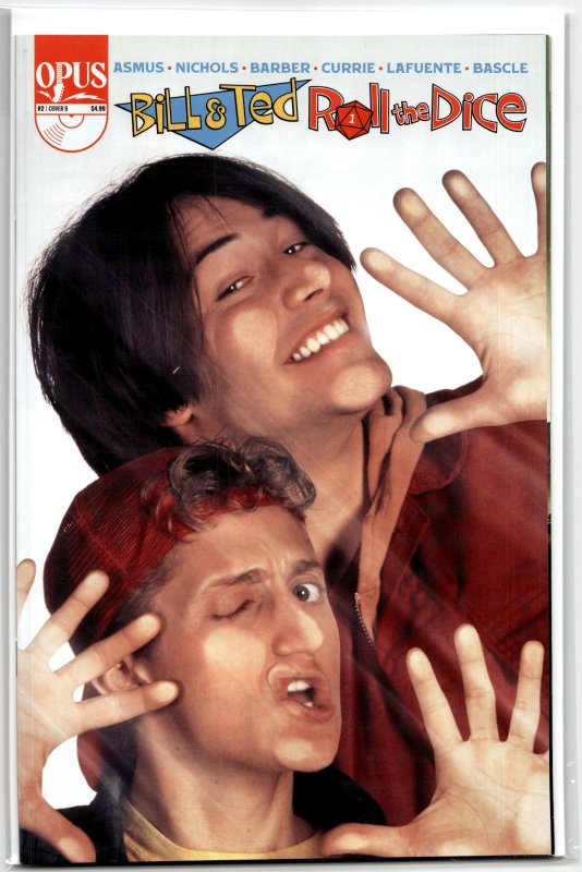 Bill & Ted Roll the Dice #2 Cover B (2022) Bill and Ted