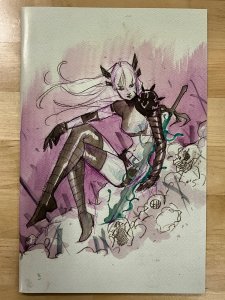 X of Swords: Creation Momoko Sketch Cover (2020)