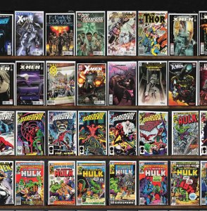 Huge Lot 150+ Comics with Marvel Super Heroes, The Incredible Hulk & More!