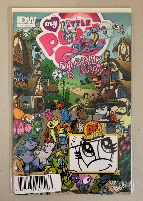 My Little Pony Friendship is Magic #1 DF Dynamic Forces Signed Sketch COA  