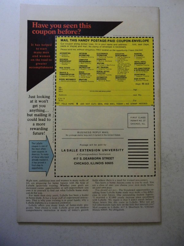 Doctor Strange #9 (1975) FN+ Condition