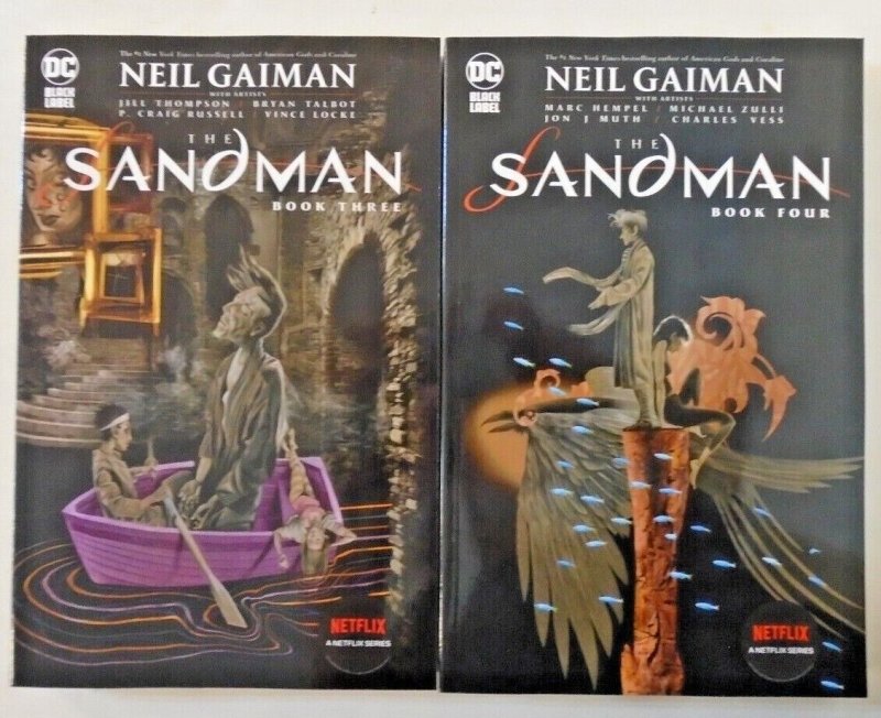 Sandman 1-4 TP Set, $135 Cover Price; $90 + $7.99 Shipping! 