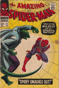 Amazing Spider-Man # 45 VG- 1966 Marvel Stan Lee John Romita [L3] 