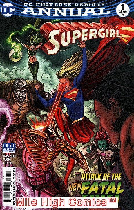 SUPERGIRL ANNUAL (2017 Series) #1 Very Fine Comics Book