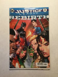 Justice League Rebirth 1 Plus Variant Near Mint Nm Dc Comics