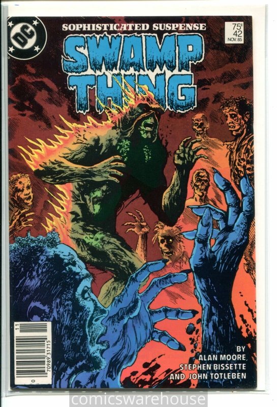 SAGA OF THE SWAMP THING (1982 DC) #42 VF+ -04724