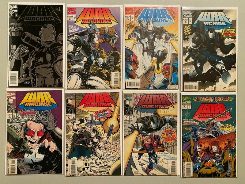  War Machine lot from:#1-24  18 different issues 1st series 8.0 VF (1994-96) 