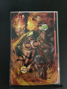 Dark Side Phoenix Cosplay Faros Lounge Virgin Cover limited to 500