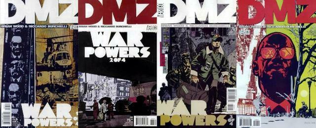 DMZ (2006 VERTIGO) 37-40  War Powers