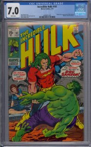 INCREDIBLE HULK #141 CGC 8.5 ORIGIN 1ST DOC SAMSON DOCTOR LEONARD SAMSON 