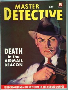 MASTER DETECTIVE MAY 1937-VF-PULP STYLE CRIME MAG-MURDER-VIOLENCE! VF