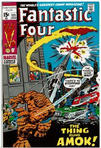 Fantastic Four #111, 7.0 or Better