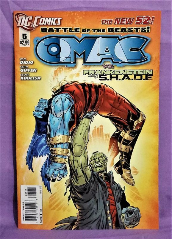 O.M.A.C. #1 - 8 Keith Giffen Scott Koblish Dan DiDio DC New 52 (DC, 2011)! 