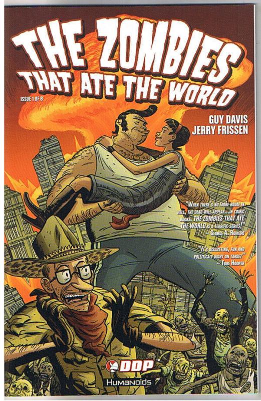 ZOMBIES THAT ATE the WORLD #1 B, NM+, Guy Davis,2009,Undead,more Horror in store