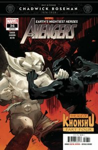 The Avengers #36 Comic Book 2020 - Marvel Moon Knight vs Black Panther Cover