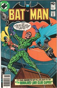 Batman #317 (1979) Batman vs The Riddler!