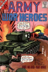 Army War Heroes #8 FN ; Charlton | May 1965 Tank Cover
