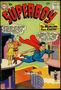 SUPERBOY #81 1960-DC COMICS-ROCKET POWERED FLIGHT2 G