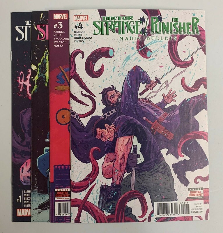 Doctor Strange/The Punisher Magic Bullets #1-4 (Marvel 2016) John Barber (9.0) 