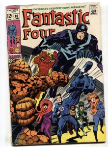 FANTASTIC FOUR #82-Black Bolt Inhumans cover-Marvel comic book