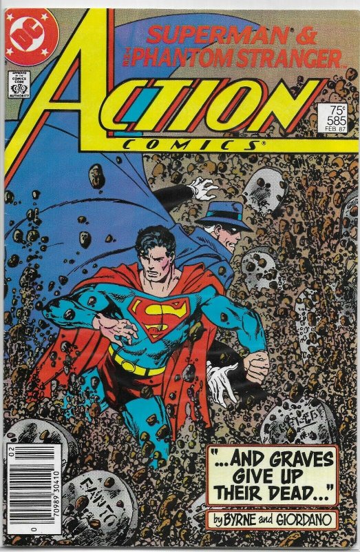 Action Comics #584-600, Annual #1 100% complete set Byrne Demon Teen Titans