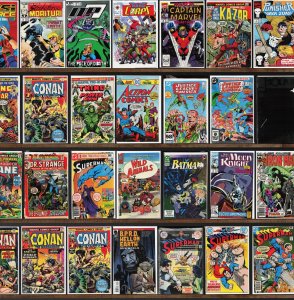 Huge Lot 130+ Comics with Superman, Conan The Barbarian & More!