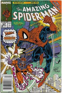 AMAZING SPIDER-MAN#327 VF 1989 NEWSAND EDITION MARVEL COMICS