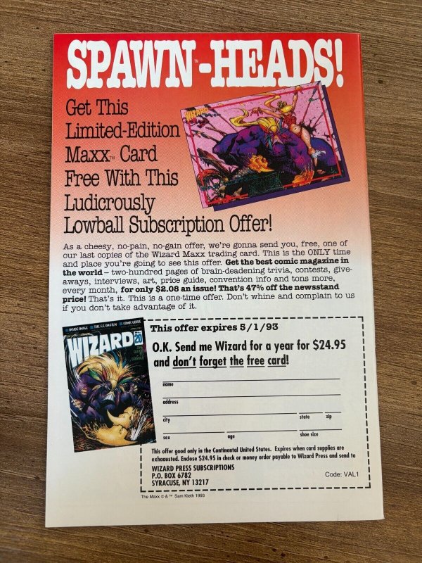 Spawn # 8 NM Image Comic Book Todd McFarlane Clown Angela Violator 18 J269