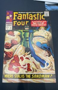 Fantastic Four #61 (1967)where stalks the Sandman fn+