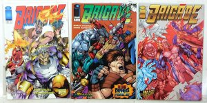 Brigade Lot of 3 #0, 3, 25 (1993) Image Comics 1st Print Comic Books
