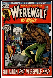 Werewolf by Night #1 (1972) Werewolf by Night