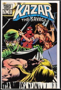 Ka-Zar the Savage #21 (1982) Ka-Zar