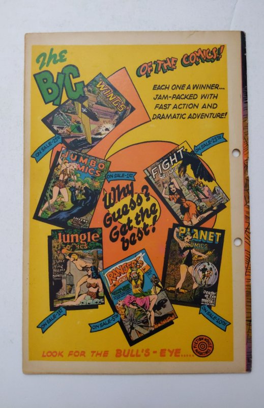 Planet Comics #39 (Nov 1945, Fiction House) Good-1.8 Lily Renee cover and art
