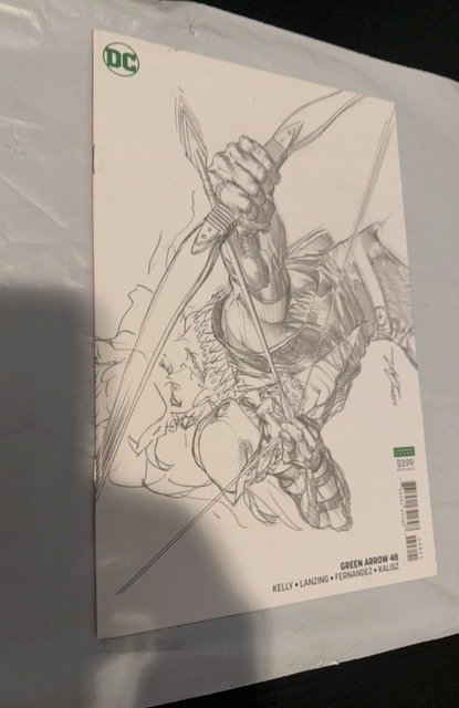 Green Arrow #48 Variant Neal Adams pencil sketch  Cover (2019)