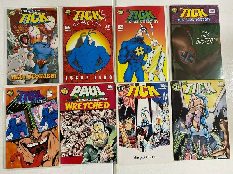 Tick, Cow, & Paul comic lot 28 different issues avg 8.0 VF 