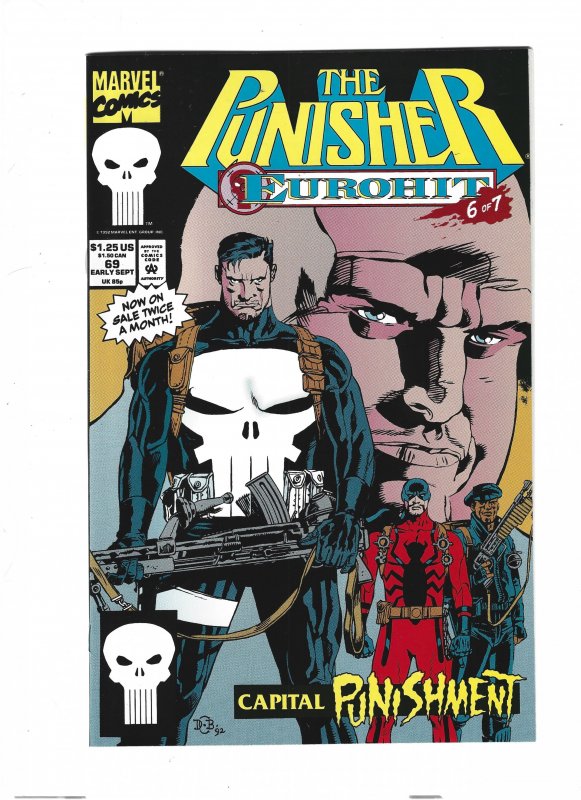 The Punisher #60 through 70 Newsstand Edition (1992)