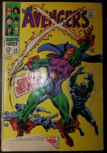 Avengers, The #52 Marvel Comics 1st Grim Reaper May 1968 (FRGD Paper Loss)