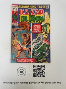 Astonishing Tales # 2 FN- Marvel Comic Book Ka-Zar Dr. Doom Kraven Hunter 7 J224