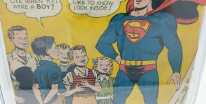 Superboy #1 ~ DC 1949 ~ CGC 4.0 ~ Superman Cover and Appearance