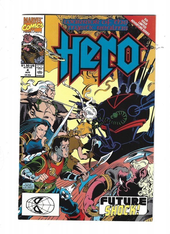 Hero #1 through 6 (1990) Complete rsb3