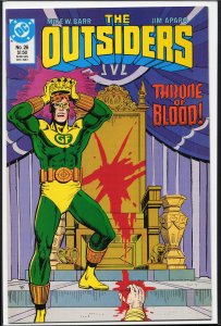 The Outsiders #26 (1987) Geo-Force