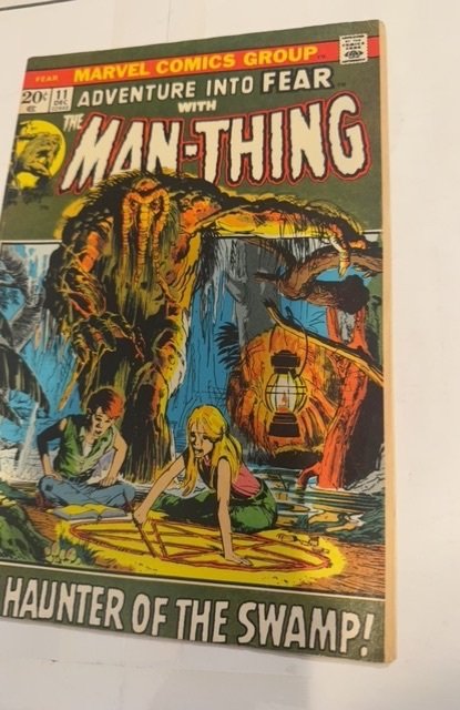 Adventure Into Fear #11 (1972)first app of manthing