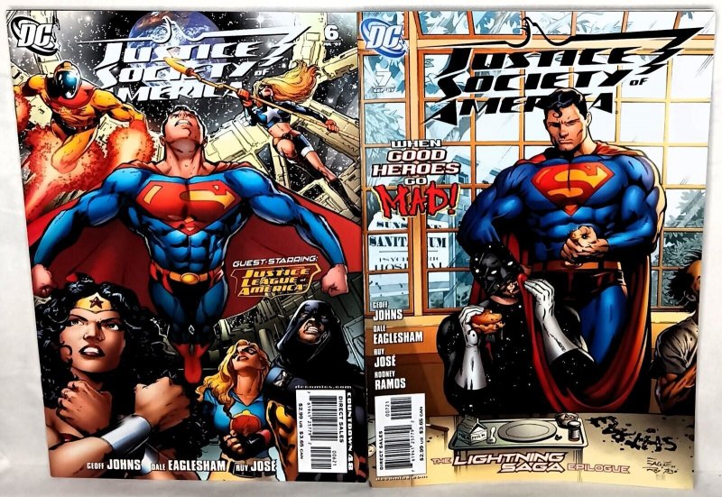JUSTICE SOCIETY of AMERICA #6 - 7 Variant 1 in 10 Covers Phil Jimenez DC Comics