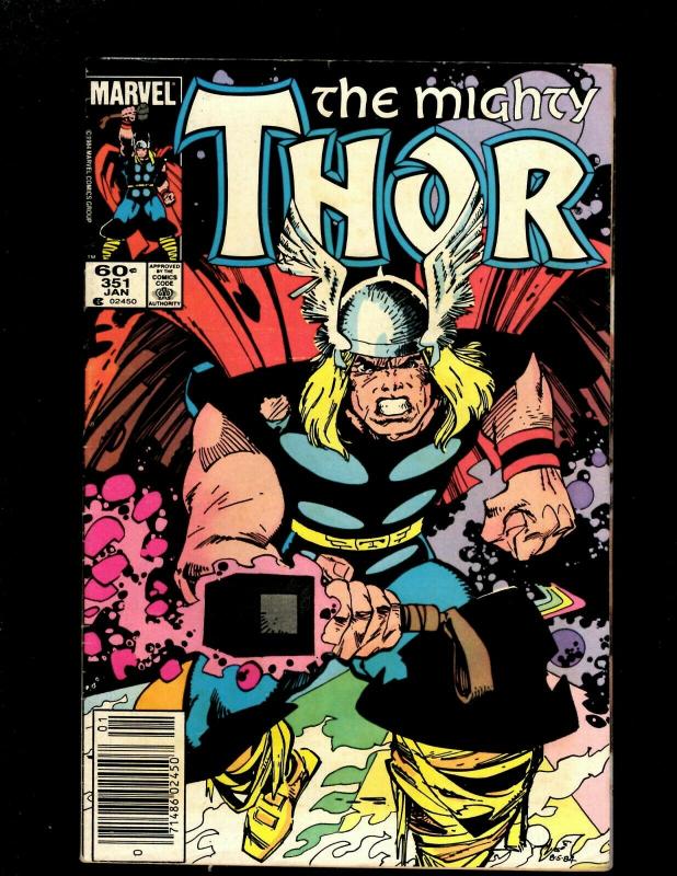 12 Thor Marvel Comics #263 267 282 351 352 355 362 396 397 398 399 400 J369